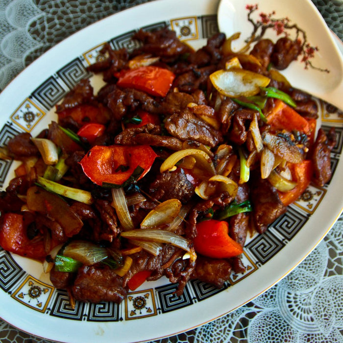 Beef with Black Bean Sauce