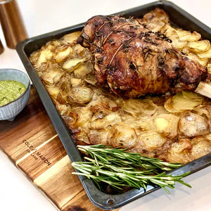 Slow Roasted Leg of Lamb