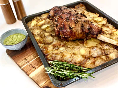 Slow Roasted Leg of Lamb