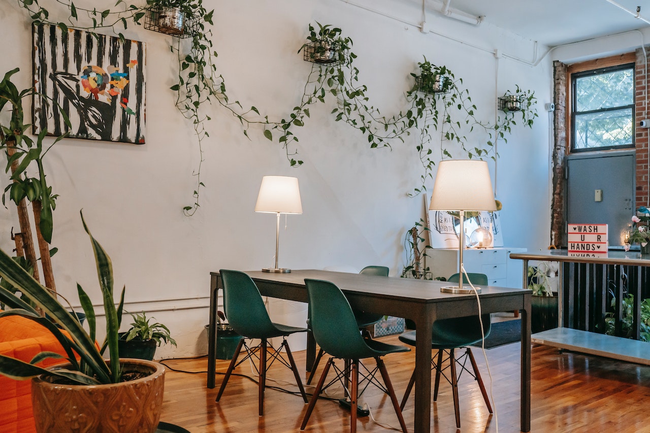 boho dining room