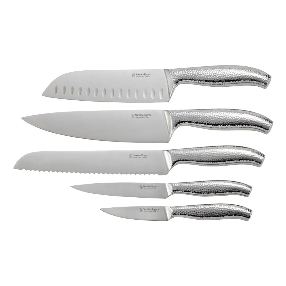 Stanley Rogers Domed Oval 6 Piece Knife Block